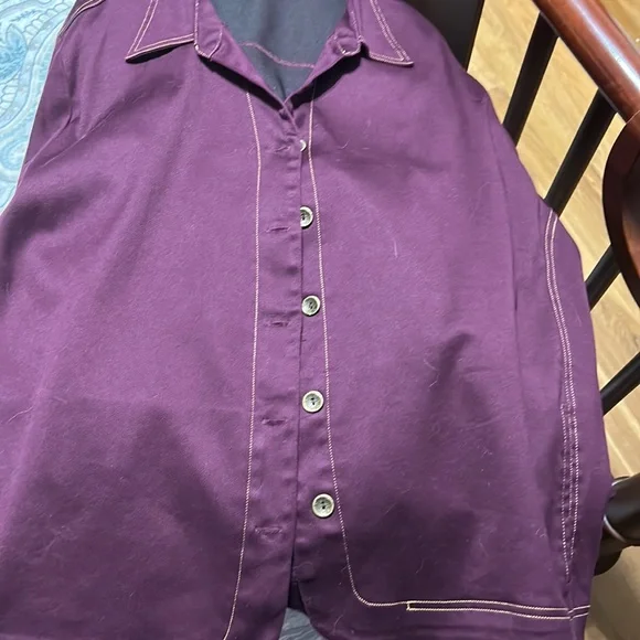 New with tags- BonWorth pants and jacket in fig - Picture 2 of 10